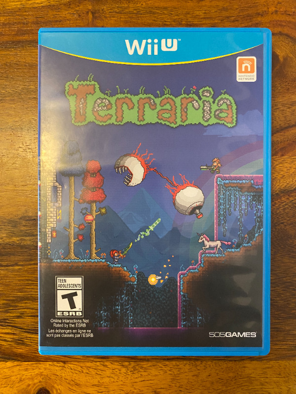 Terraria - Wii U (CIB) dans Nintendo Wii U  à Ville de Montréal