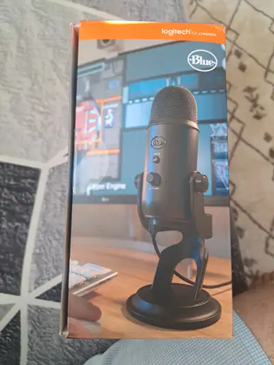 New sealed Yeti Logitech For Creators Blue Yeti Usb Microphone F, View more
