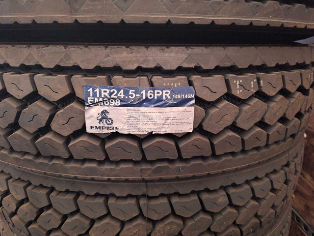 Semi Truck and Trailer Tires 22.5 24.5  in Other in Saskatoon - Image 2