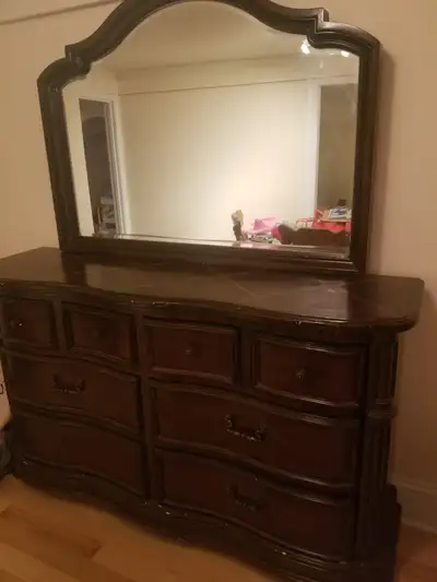 Dresser and mirror from Ashley Furniture, View more