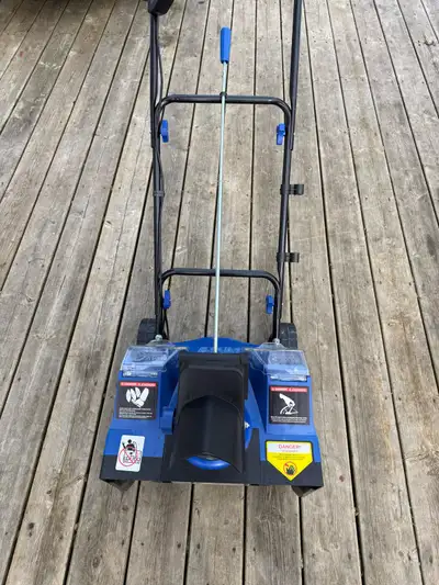 Snow Joe 48 vlt snow blower, View more