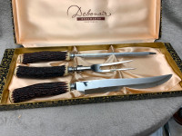 VINTAGE VINTAGE ANTIQUE DEBONAIR STAINLESS INOXYDABLE  CUTLERY