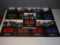 The Walking Dead Hardcover Books, Vol 1-13, Excellent Condition
