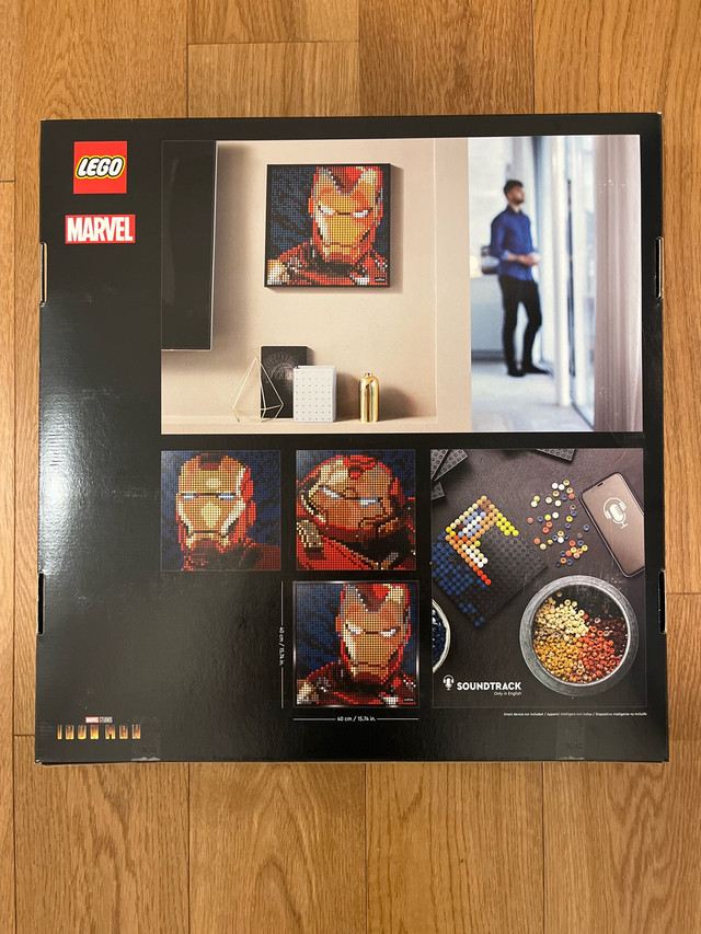 Lego Art Marvel 31199 Iron Man dans Jouets et jeux  à Longueuil/Rive Sud - Image 3
