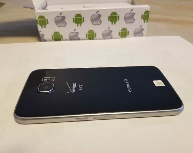 Samsung Galaxy S6 SM-G920V 32GB Black Sapphire (Verizon) 4G LTE  in Cell Phones in City of Toronto - Image 3