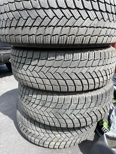 Tires are only month old I traded Rav 4 purchased at Costco new