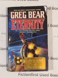 Autographed "Eternity" by: Greg Bear