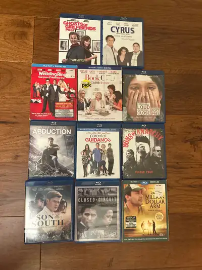 $6 each Blu-ray movie for sale. Ghost of Girlfriends Past Blu-ray movie Cyrus Blu-ray movie Book Clu...