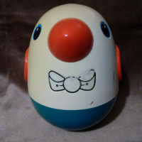 Playskool Roly Poly Weeble Wobble Penguin Chime Toy