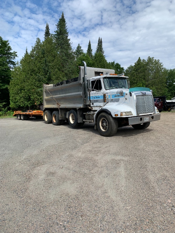 1992 Western Star Dump Truck and 24' 10Ton Custom Trailer Heavy