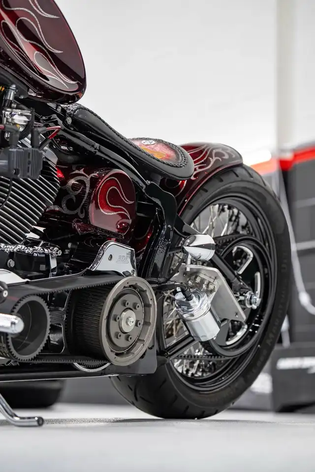 2007 Harley Davidson Softail Fat Boy Bobber in Street, Cruisers & Choppers in Mississauga / Peel Region - Image 9