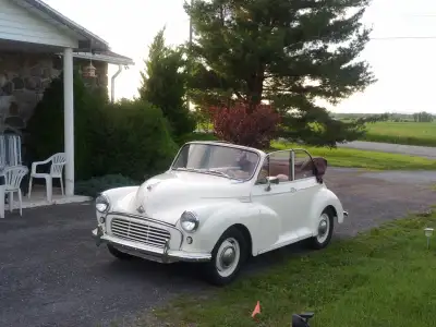 Morris minor 1960 restaured make offer 18500 asking Quebec province