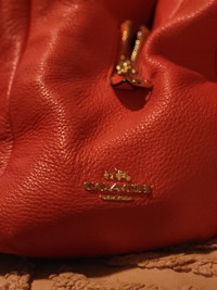 Coach leather purse