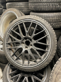 19" Mercedes C class wheels 225-40-19 pirelli winter tires 