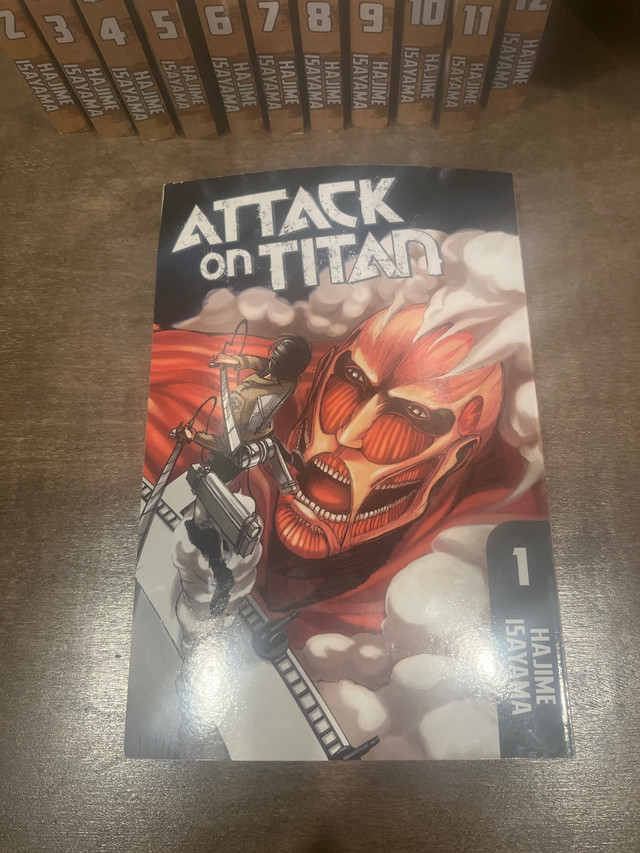 Attack On Titan 1-13 in Comics & Graphic Novels in Edmonton - Image 2