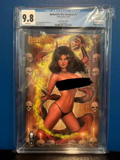 Hellwitch: The Foresaken #1 [Risque Variant] CGC 9.8, View more