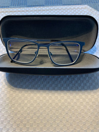 Women’s blue metal prescriptioneyeglasses frames-designer Fitson