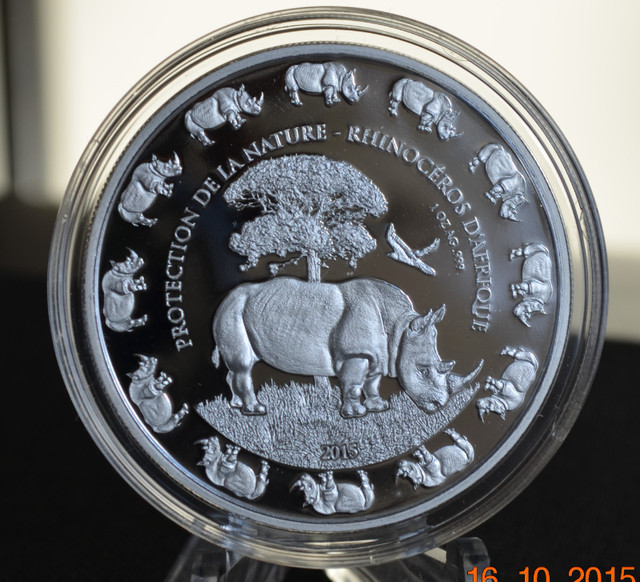 2014-2016 Benin 999% 1oz Silver Coins (Complete Set) Rare! in Arts & Collectibles in Kamloops - Image 3