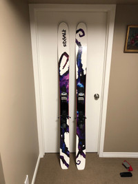Praxis GPO 187cm skis Marker Griffon demo bindings