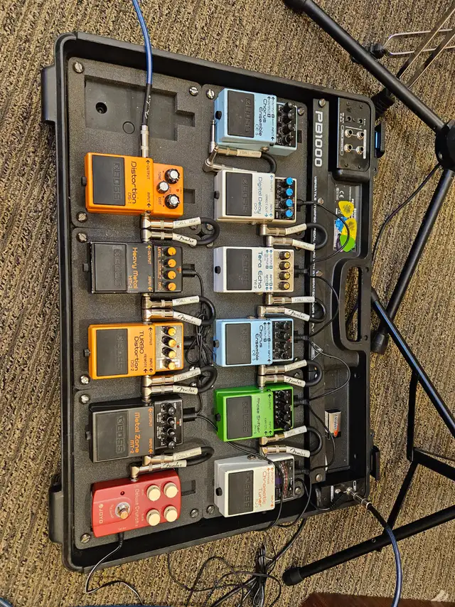 Behringer 12 Pedal Board (pedals not included) in Amps & Pedals in Ottawa - Image 2