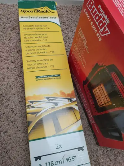 $300 for both, OBO https://canada.sportrack.com/product/complete-raised-rail-system-118 ...