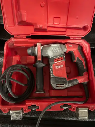 Milwaukee SDS 5/8” rotary drill, View more
