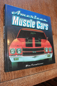 American Muscle Cars hardcover coffee table book