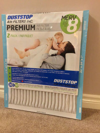 Furnace filters.  20x24x1.  2-pack.  Brand new unopened.