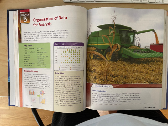 High School Grade 12 Data Management Textbook dans Manuels  à Ville de Toronto - Image 3