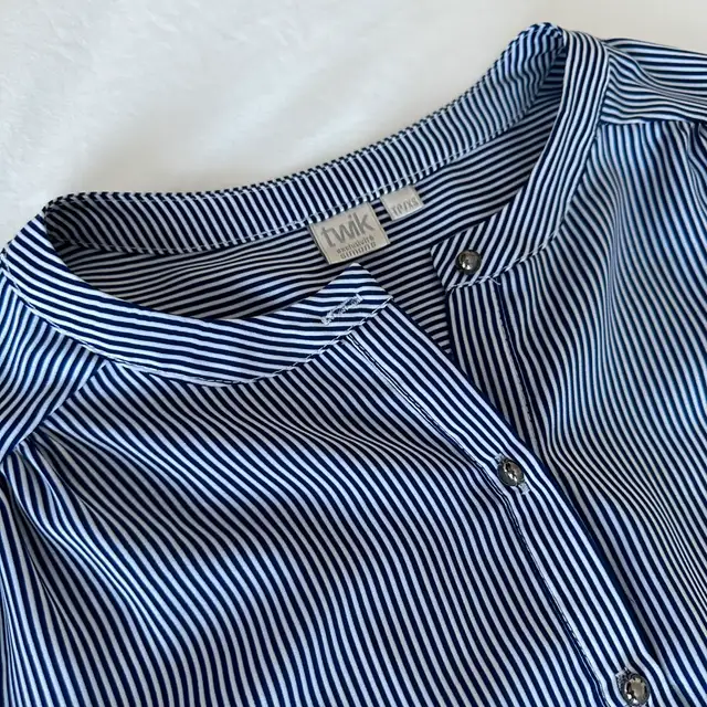 Simons blue and white stripe blouse63234499169155123