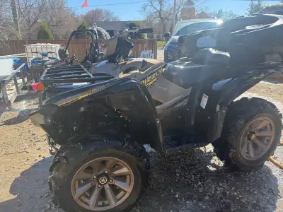 2020 grizzly 700 EPS special edition bronze Great machine just upgraded to sxs has heated grips 2 up...