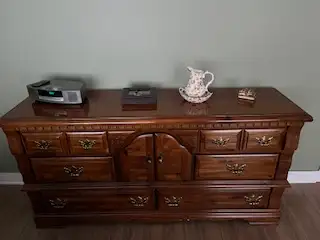 MAPLE DRESSER 67"L X 18"W X 34"H - EXCELLENT CONDITION63654761232769120