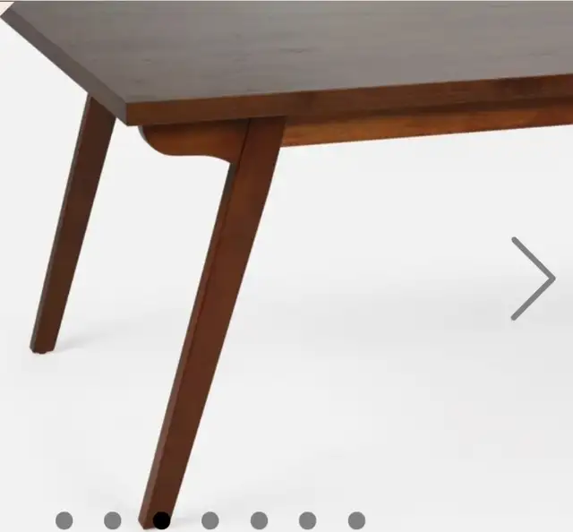 Structube Walnut Dining Table in Dining Tables & Sets in City of Toronto - Image 8