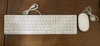 Apple USB Keyboard + Apple USB Mouse Available 65$ For Set, A1 +