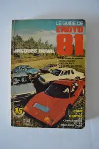 Guide de l'auto 1981 Jacques Duval