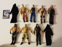 WWE WWF elite wrestling action figures lot