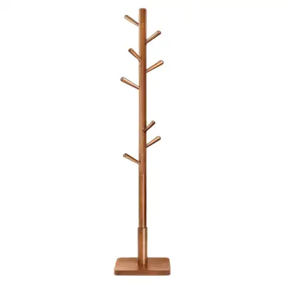VASAGLE Solid Wood Coat Rack, View more