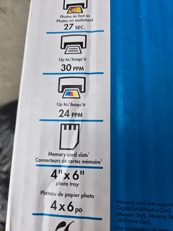 Printer-HP Photosmart.Can print photos. Excellent condition in Printers, Scanners & Fax in Calgary - Image 4