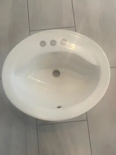 American Standard White China Sink, View more