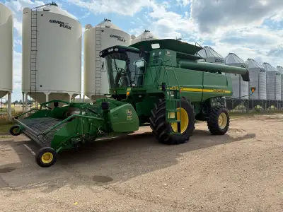 2007 John Deere 9760 STS includes 615p header. Well maintained ready to work. 3616 engine hours 2454...