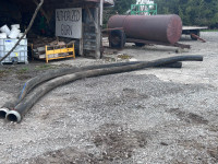 6” tank truck hose about 60’
