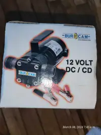 12 Volt DC/CD Portable Utility Pump