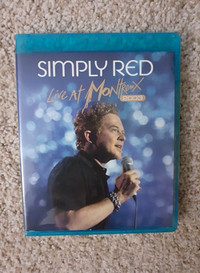 SIMPLY RED LIVE AT MONTREUX BLUE RAY CONCERT ! BRAND NEW