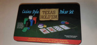 Poker Texas Hold'em Set - Brand New in Box