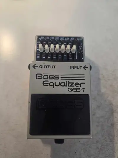 Boss GEB-7 bass EQ pedal, View more
