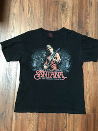 Carlos Santana Supernatural T Shirt Size L Las Vegas Live Joint