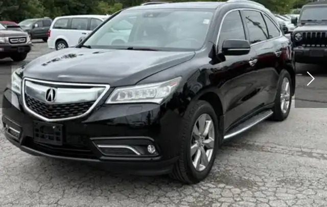 Acura MDX 2016 Black Tech Package