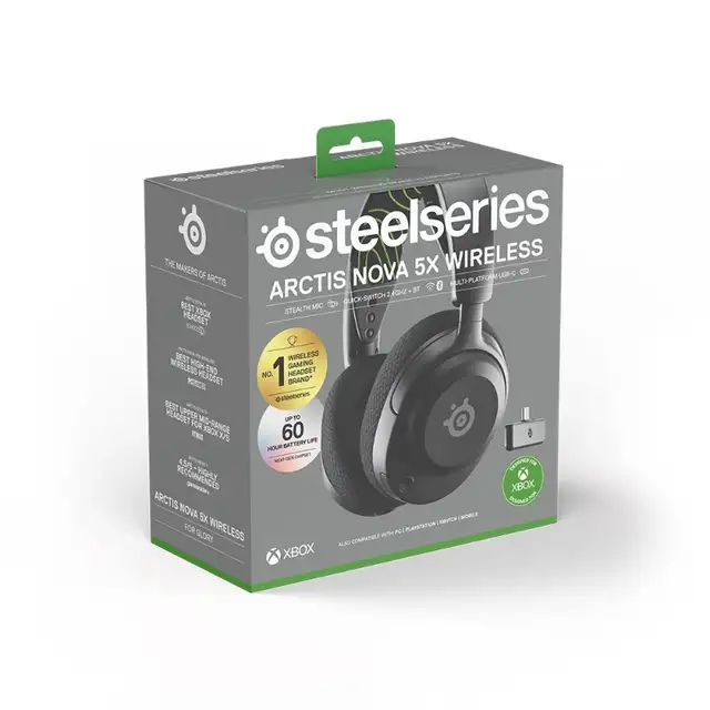 SteelSeries Nova 5X or 5P  Wireless Gaming Headset - NEW IN BOX in Sony Playstation 5 in Abbotsford - Image 3