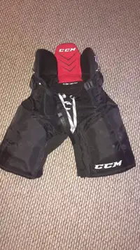 CCM Qlt Hockey Pants Black /Red