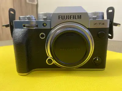 Fujifilm X-T4 Mirrorless Camera Body (Silver) - NEW, View more